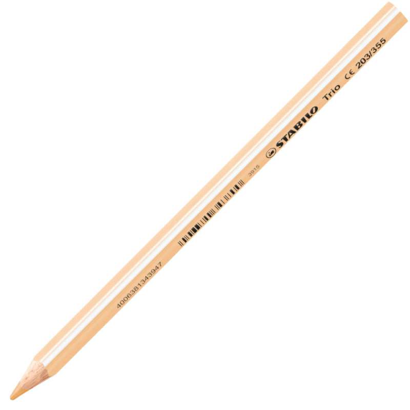 STABILO Buntstift Trio dick Einzelstift apricote