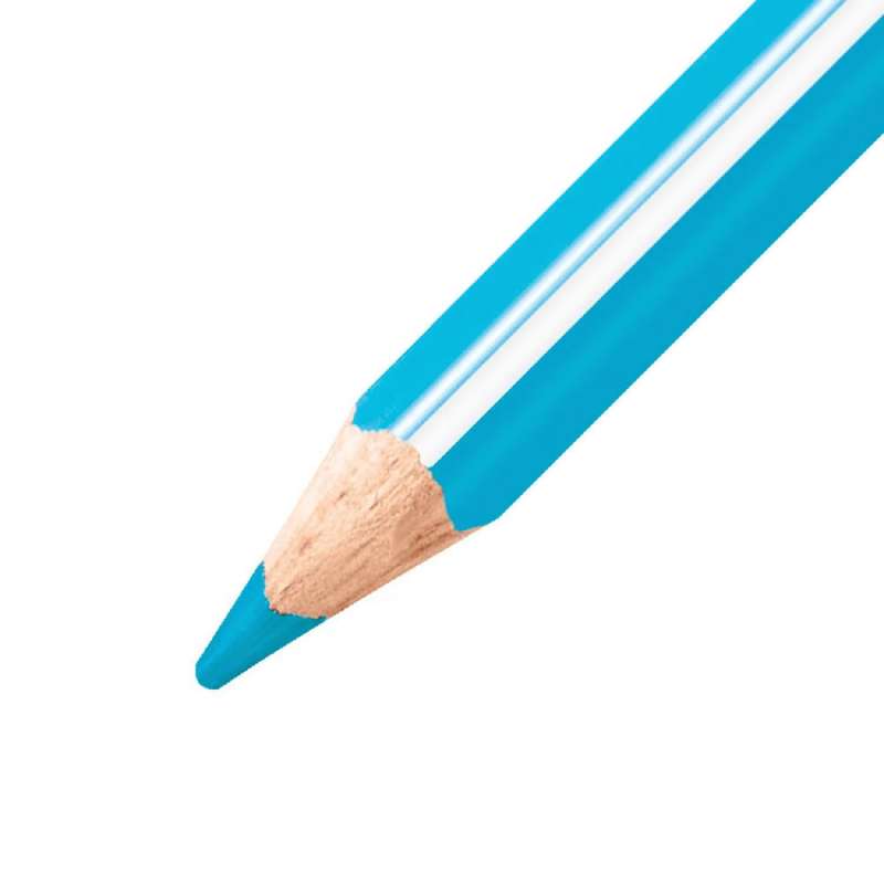 STABILO Buntstift Trio dick Einzelstift himmelblau Mine