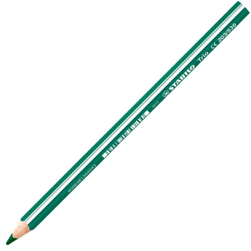 STABILO Buntstift Trio dick Einzelstift grün