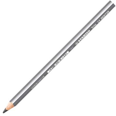 STABILO Buntstift Trio dick Einzelstift grau