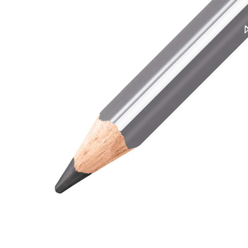 STABILO Buntstift Trio dick Einzelstift grau Mine