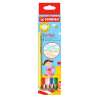 STABILO Buntstift Trio dick 6er Set