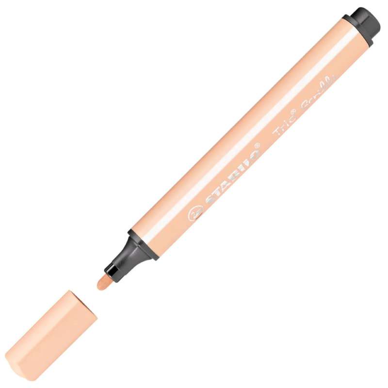 STABILO Filzstift Trio Scribbi Einzelstift apricote geöffnet