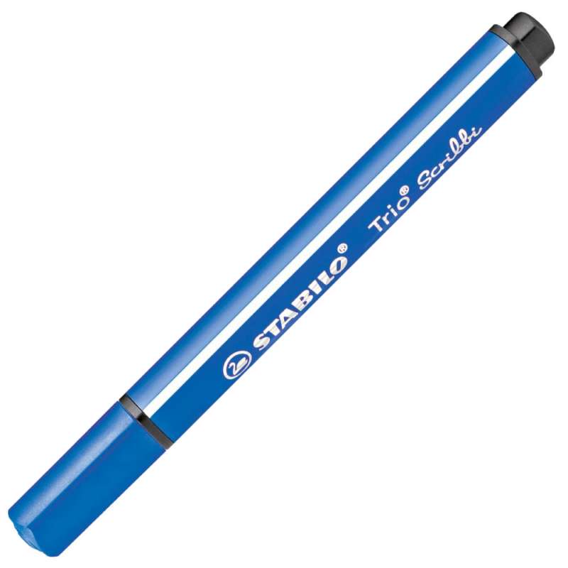 STABILO Filzstift Trio Scribbi Einzelstift blau