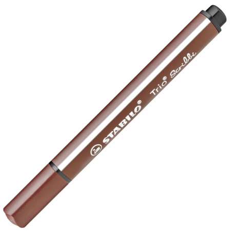 STABILO Filzstift Trio Scribbi Einzelstift braun