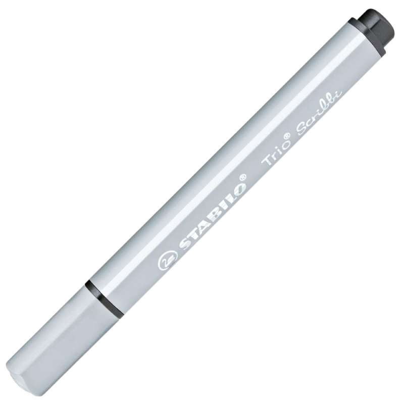 STABILO Filzstift Trio Scribbi Einzelstift elefantengrau