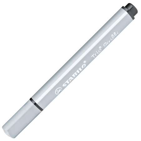 STABILO Filzstift Trio Scribbi Einzelstift elefantengrau