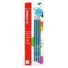 STABILO Schulbleistift pencil 160 3er Set petrol