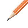 STABILO Schulbleistift  pencil 160 mit Radierer Einzelstift orange Mine