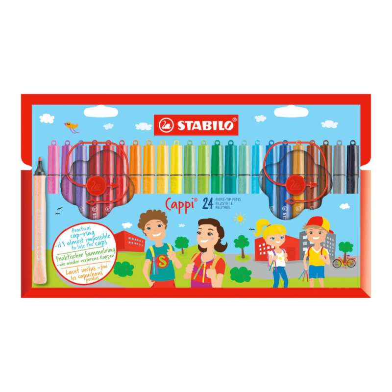 STABILO Filzstift Cappi 24er Set