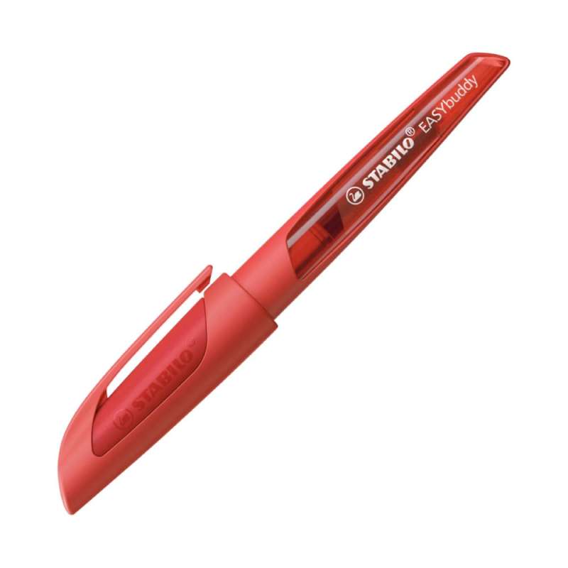 STABILO ergonomischer Schulfüller EASYbuddy koralle/rot