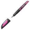 STABILO ergonomischer Schulfüller EASYbuddy schwarz/magenta Kappe offen