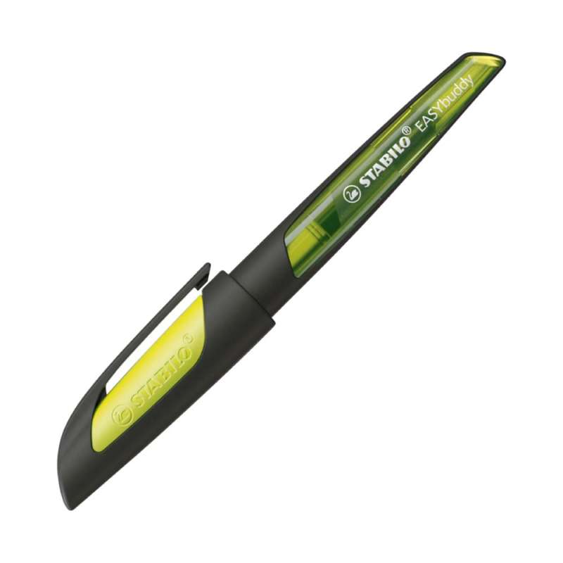 STABILO ergonomischer Schulfüller EASYbuddy schwarz/limette