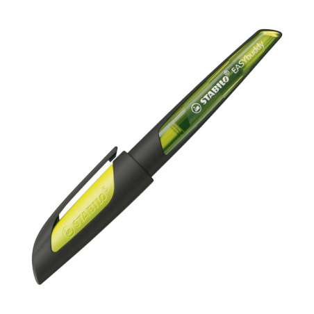 STABILO ergonomischer Schulfüller EASYbuddy schwarz/limette