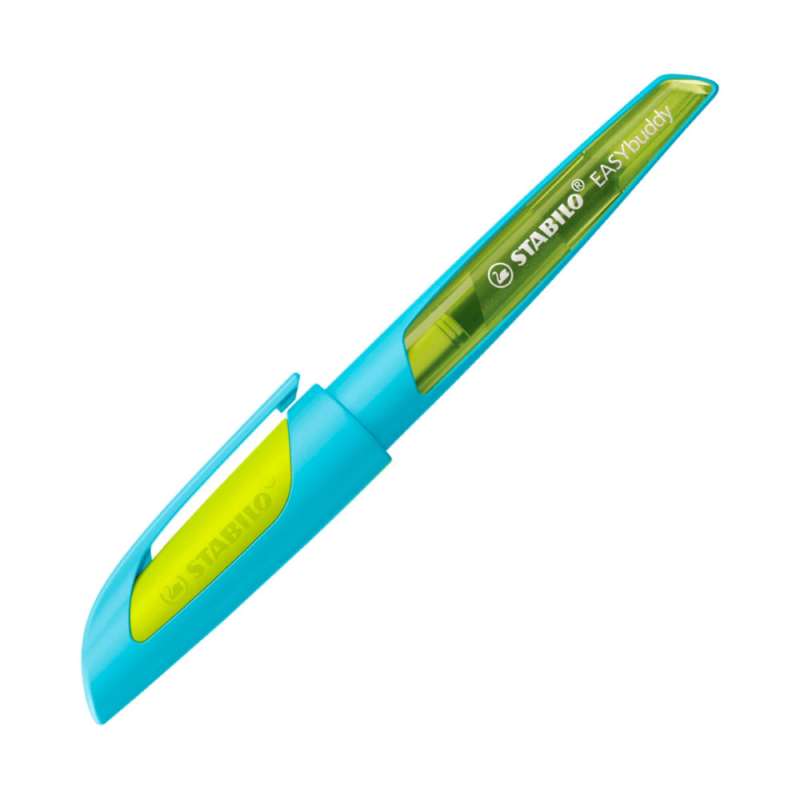 STABILO ergonomischer Schulfüller EASYbuddy FRESH Edition hellblau/limette