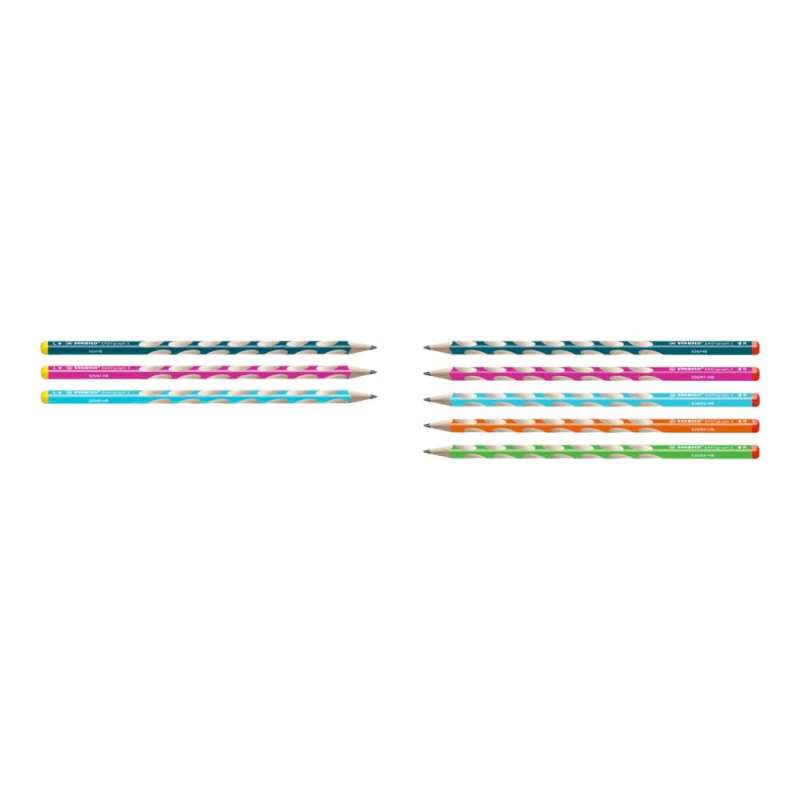 STABILO ergonomischer Bleistift EASYgraph S Übersicht alle Farben