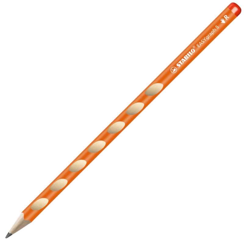 STABILO ergonomischer Bleistift EASYgraph S rechtshändig pink HB