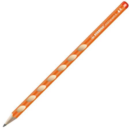 STABILO ergonomischer Bleistift EASYgraph S rechtshändig pink HB