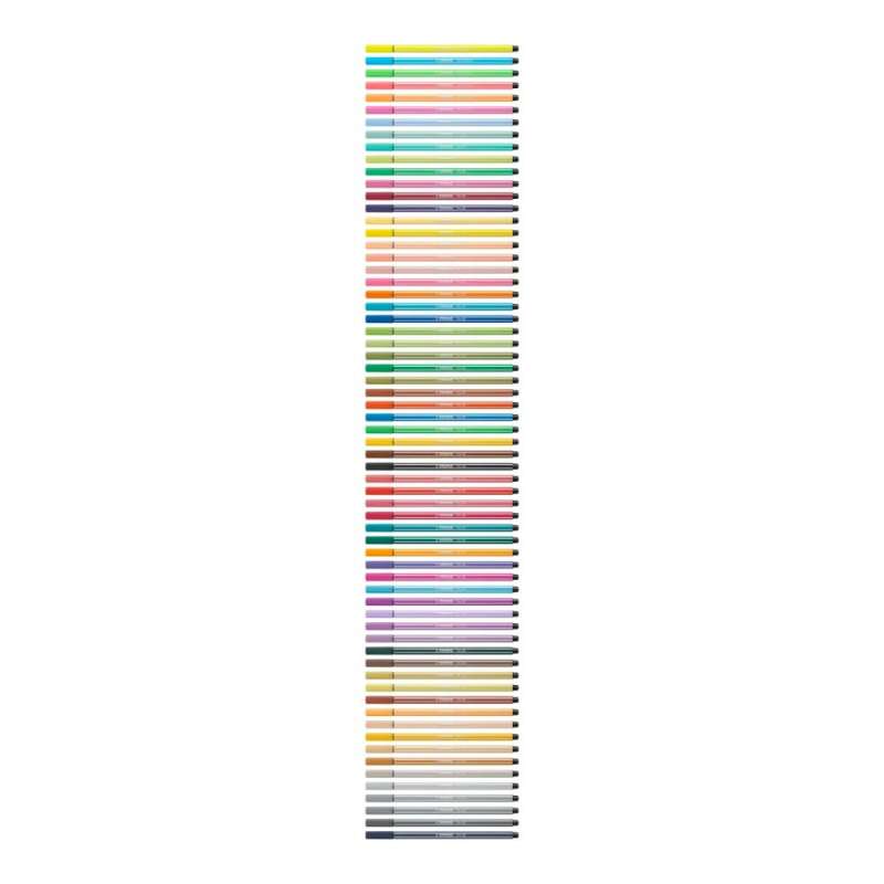 STABILO Premium Filzstift Pen 68 Übersicht alle Fraben