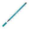 STABILO Premium Filzstift Pen 68 türkisblau offene Kappe
