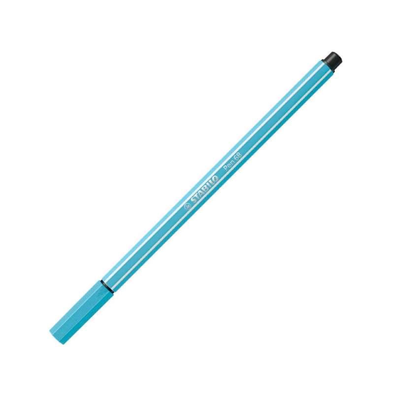 STABILO Premium Filzstift Pen 68 azurblau