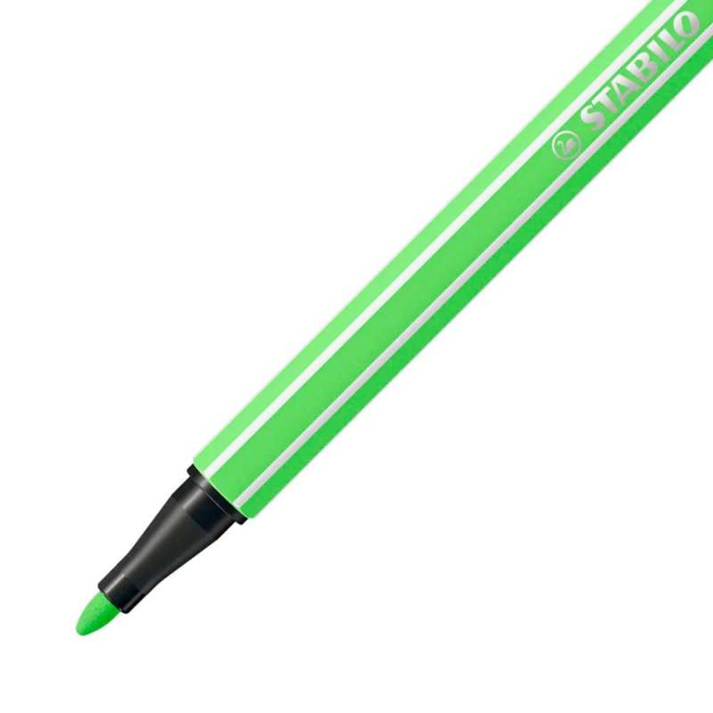 STABILO Premium Filzstift Pen 68 neongrün Spitze