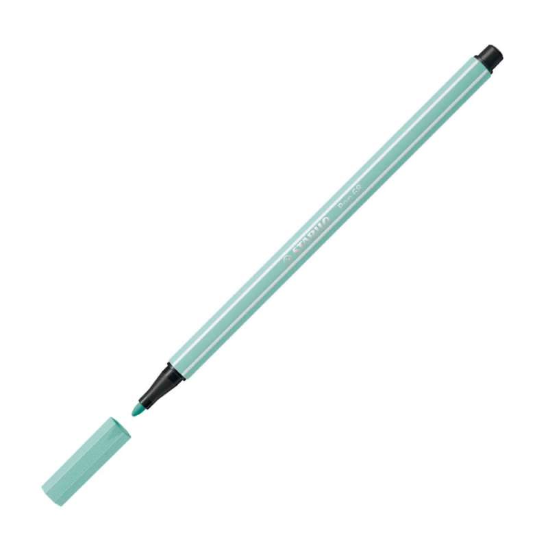 STABILO Premium Filzstift Pen 68 eukalyptus offene Kappe