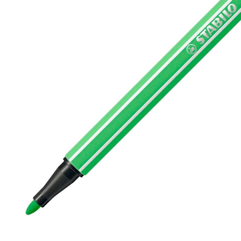 STABILO Premium Filzstift Pen 68 laubgrün Spitze