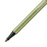 STABILO Premium Filzstift Pen 68 moosgrün Spitze