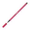 STABILO Premium Filzstift Pen 68 dunkelrot offene Kappe