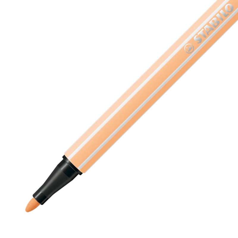 STABILO Premium Filzstift Pen 68 hellorange Spitze