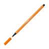 STABILO Premium Filzstift Pen 68 gelbrot offene Kappe