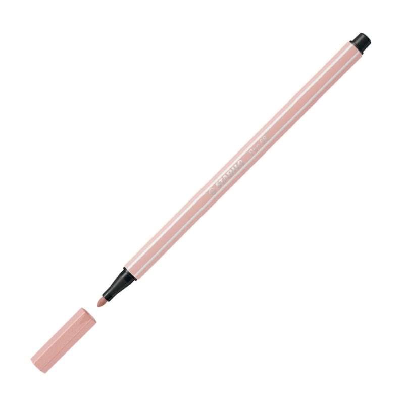 STABILO Premium Filzstift Pen 68 rouge offene Kappe