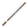 STABILO Premium Filzstift Pen 68 umbra offene Kappe