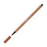 STABILO Premium Filzstift Pen 68 rötel offene Kappe