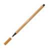 STABILO Premium Filzstift Pen 68 ocker dunkel offene Kappe