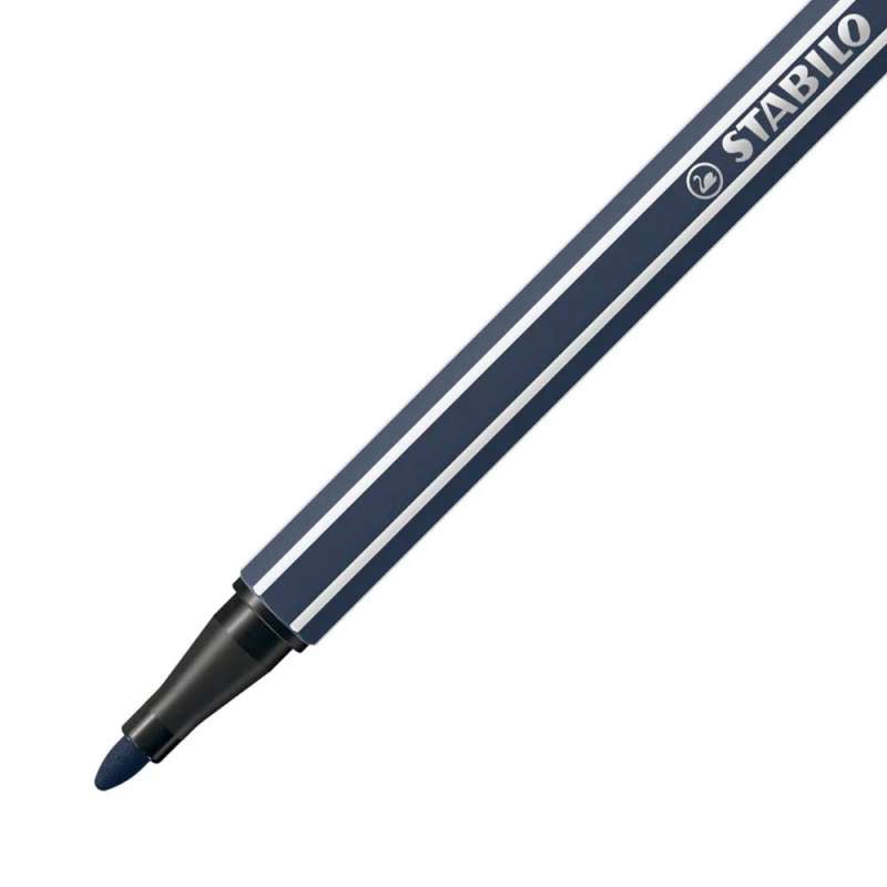 STABILO Premium Filzstift Pen 68 paynesgrau Spitze