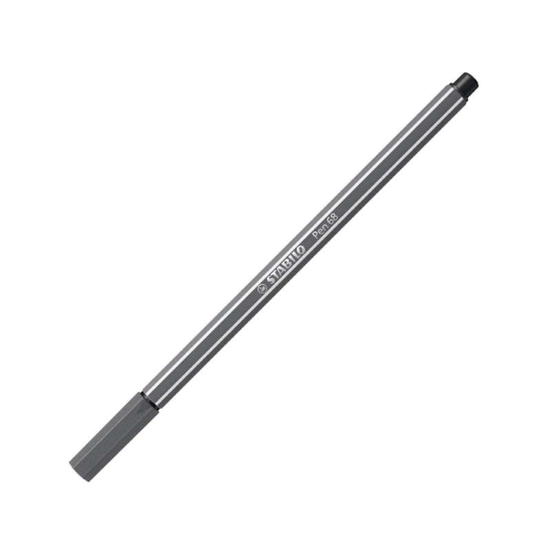STABILO Premium Filzstift Pen 68 schwarzgrau