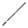 STABILO Premium Filzstift Pen 68 schwarzgrau offene Kappe