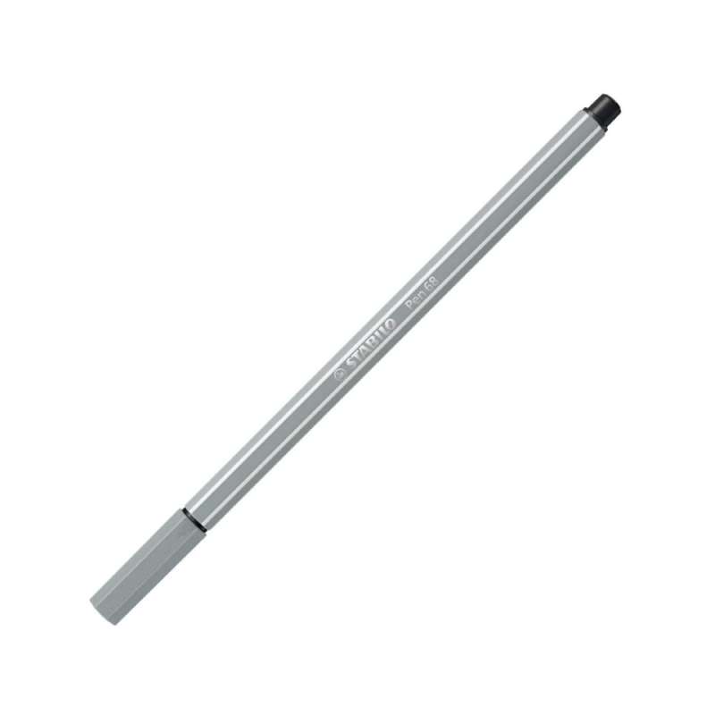 STABILO Premium Filzstift Pen 68 mittelgrau