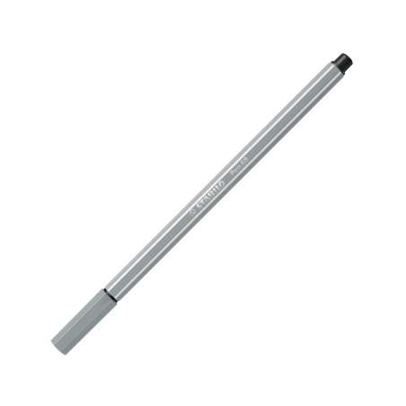 STABILO Premium Filzstift Pen 68 mittelgrau