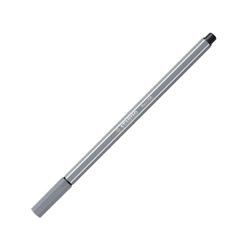 STABILO Premium Filzstift Pen 68 dunkelgrau