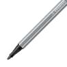 STABILO Premium Filzstift Pen 68 dunkelgrau Spitze