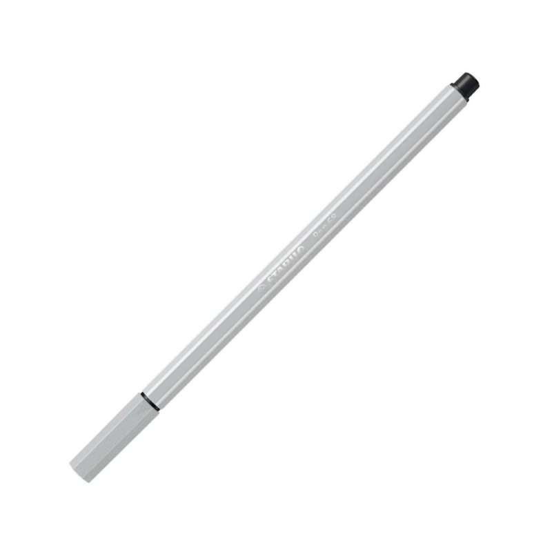 STABILO Premium Filzstift Pen 68 hellgrau