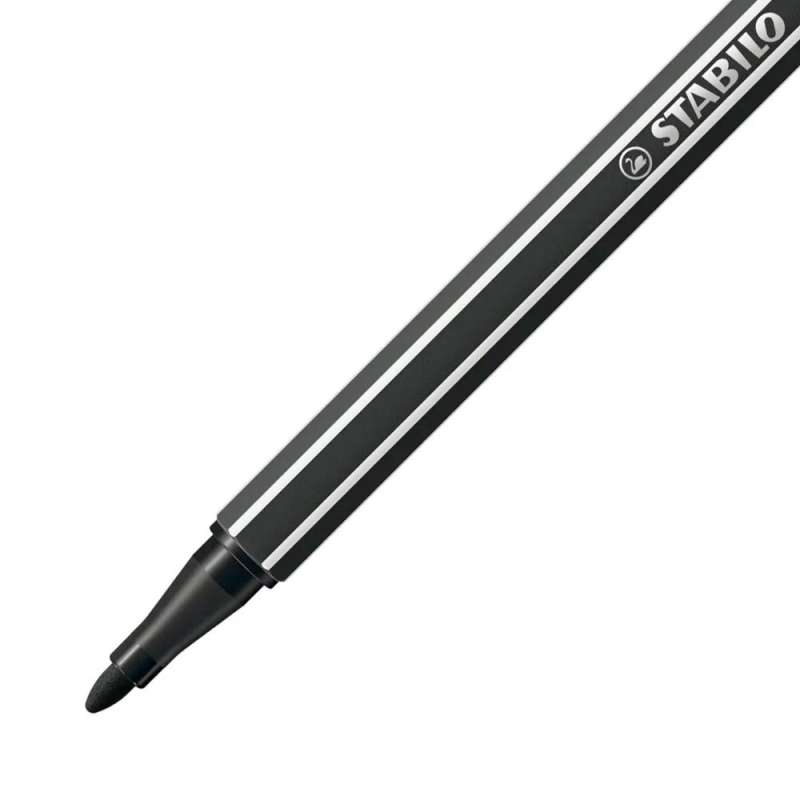 STABILO Premium Filzstift Pen 68 schwarz Spitze