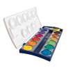 PELIKAN Farbkasten 735 K12 - 1 Tube Deckweiß Farben innen