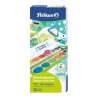 PELIKAN Farbkasten 735 K12 grün - 1 Tube Deckweiß Vorderseite