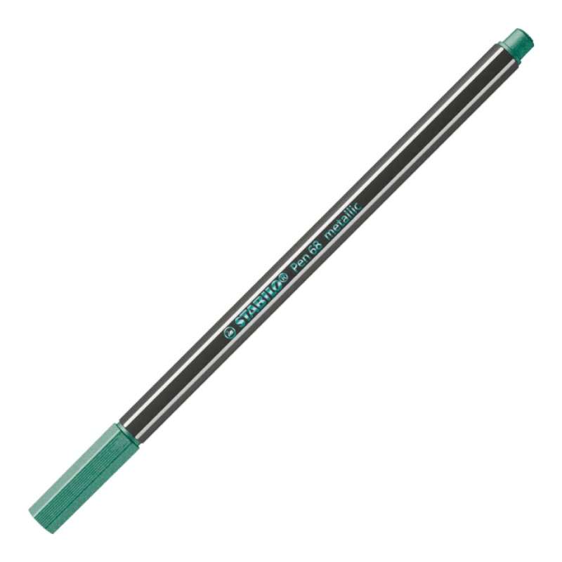 STABILO Premium Filzstift Pen 68 metallic grün