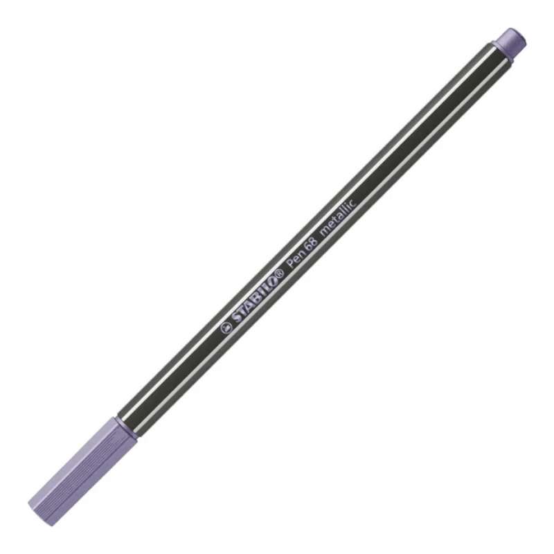 STABILO Premium Filzstift Pen 68 metallic violett