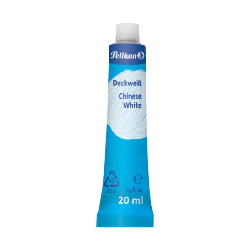 Pelikan Deckweiß: Hochdeckend für leuchtende Farbergebnisse